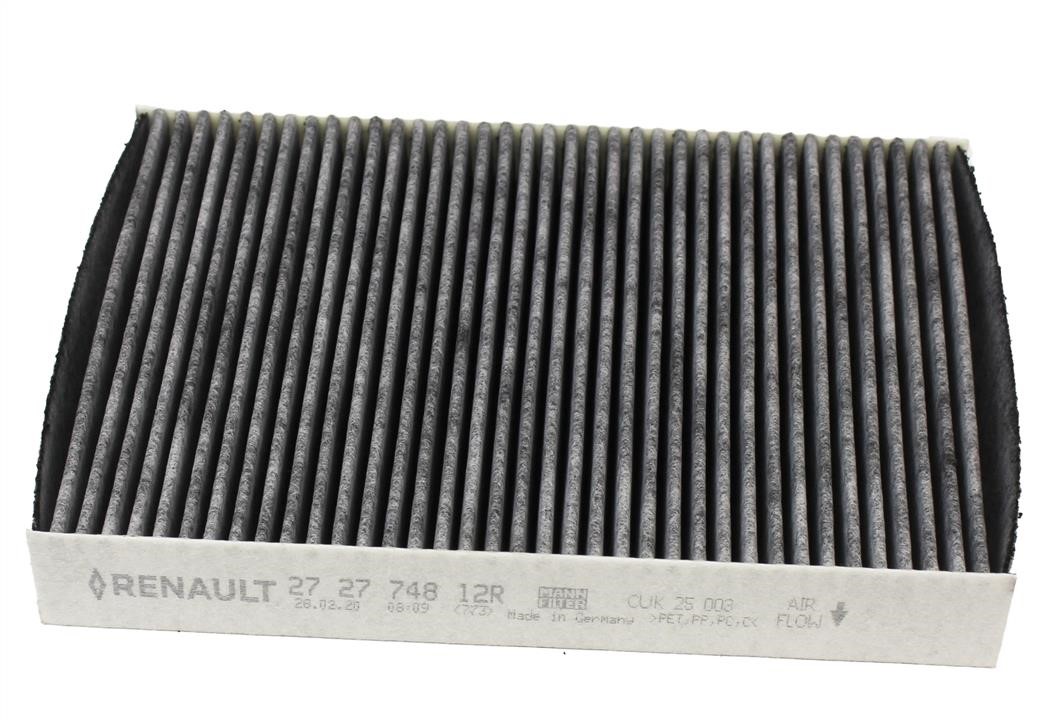 Renault 27 27 748 12R Activated Carbon Cabin Filter 272774812R