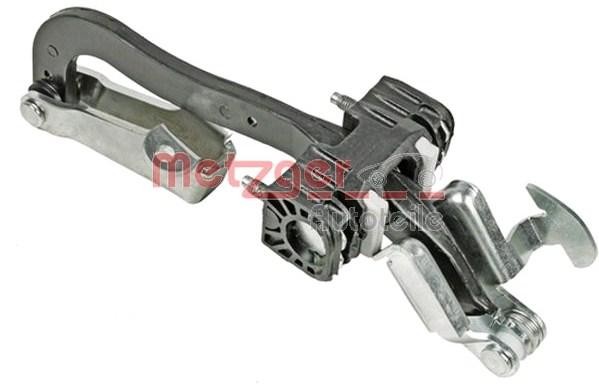 Door hinges and guides Fiat: 2312075 Metzger Door limiter