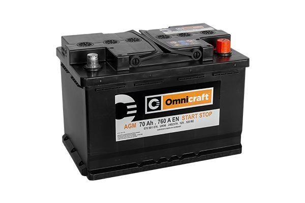 Omnicraft 2402379 Battery Omnicraft 120 AGM 12V 70AH 760A 2402379