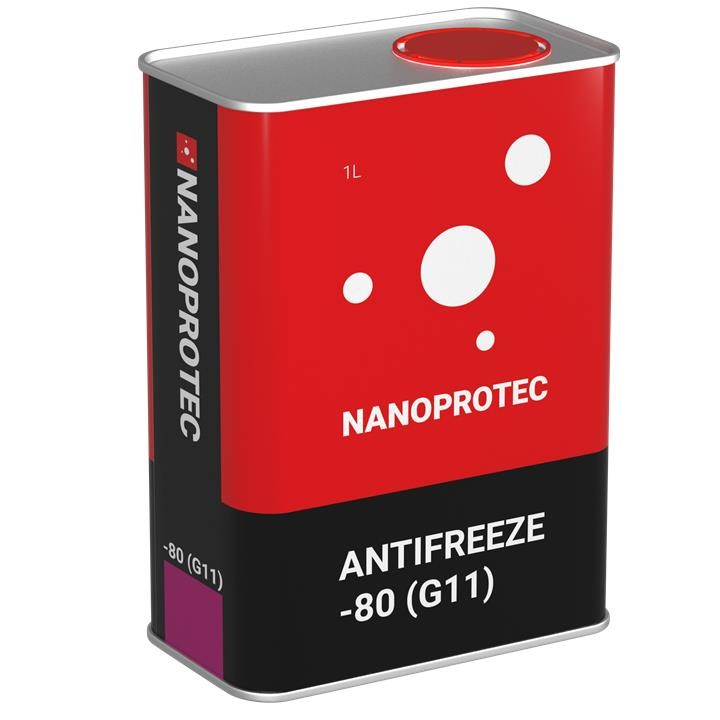 Nanoprotec NP 3202 501 Coolant concentrate G11 ANTIFREEZE -80 ° C, blue, 1 l NP3202501