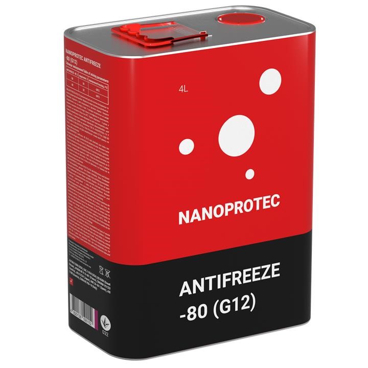 Nanoprotec NP 3201 504 Coolant concentrate G12 ANTIFREEZE -80 ° C, red, 4 l NP3201504