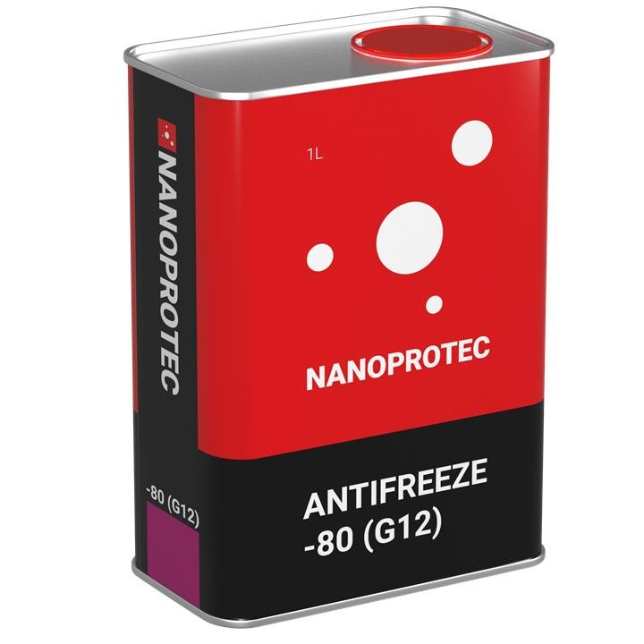 Nanoprotec NP 3201 501 Coolant concentrate G12 ANTIFREEZE -80 ° C, red, 1 l NP3201501