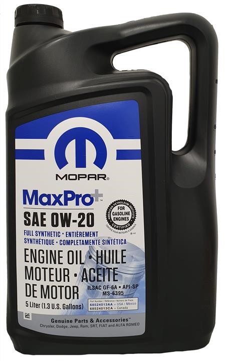 Chrysler/Mopar 68524013AA Engine oil Chrysler/Mopar MaxPro+ 0W-20, 5L 68524013AA