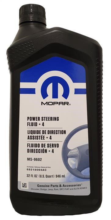 Chrysler&#x2F;Mopar Hydraulic oil Chrysler&#x2F;MoparPower Steering Fluid, 0,946 l (68218064AA) – price 61 PLN