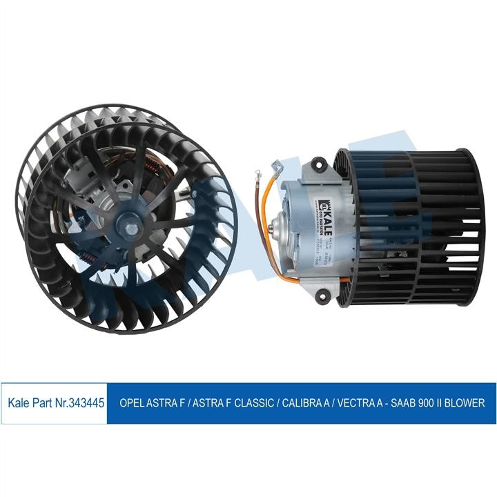 Kale Oto Radiator 343445 Fan assy - heater motor 343445