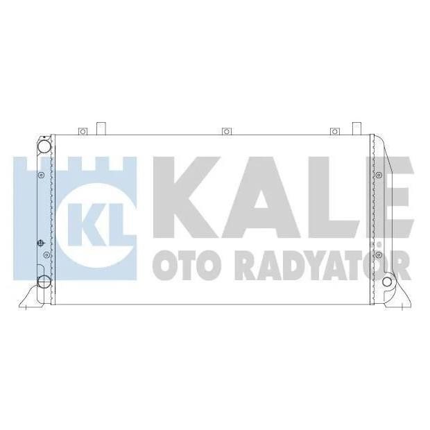 Kale Oto Radiator 367400 Radiator, engine cooling 367400