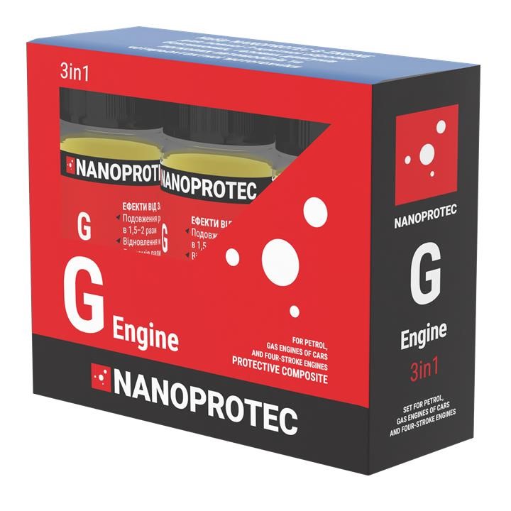 Nanoprotec ST 1100 003 Engine oil additive Set Nanoprotec G-engine 3 in 1 ST1100003