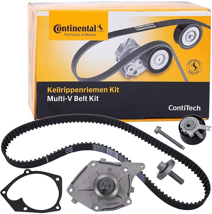 Contitech CT1035WP1 TIMING BELT KIT WITH WATER PUMP CT1035WP1
