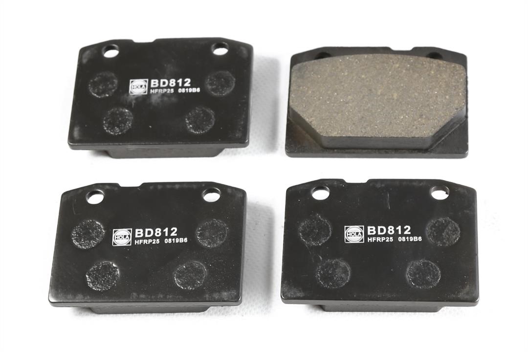 Hola BD812 Front disc brake pads, set BD812