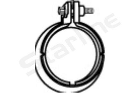 StarLine ST 144-896 Exhaust pipe clamp ST144896