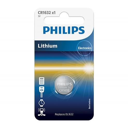 Philips CR1632/00B Battery Minicells 3V CR163200B