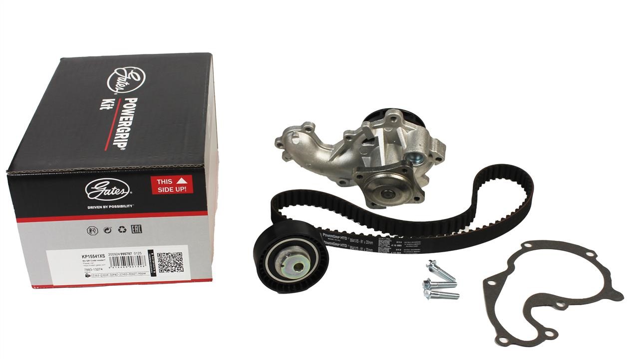 TIMING BELT KIT WITH WATER PUMP Gates KP15541XS