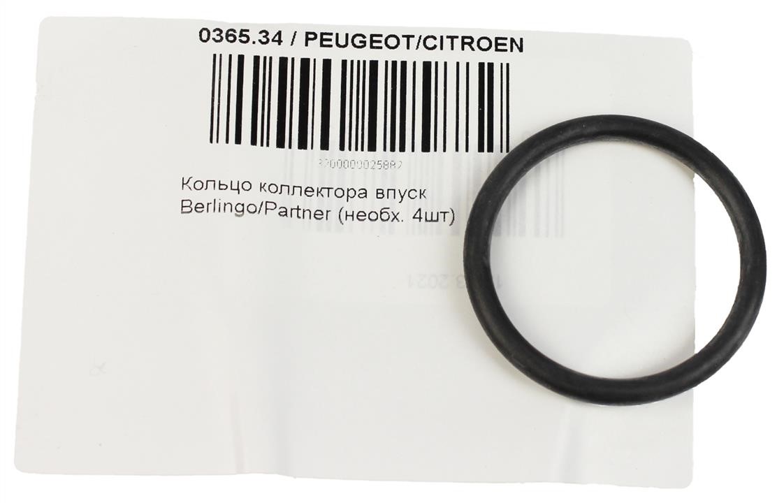 O-ring Citroen/Peugeot 0365 34