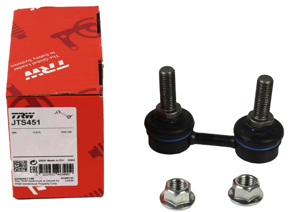 Rear anti roll bar link TRW JTS451