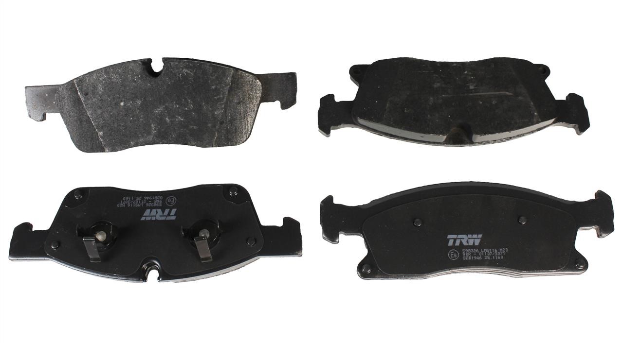 TRW GDB1946 TRW COTEC disc brake pads, set GDB1946