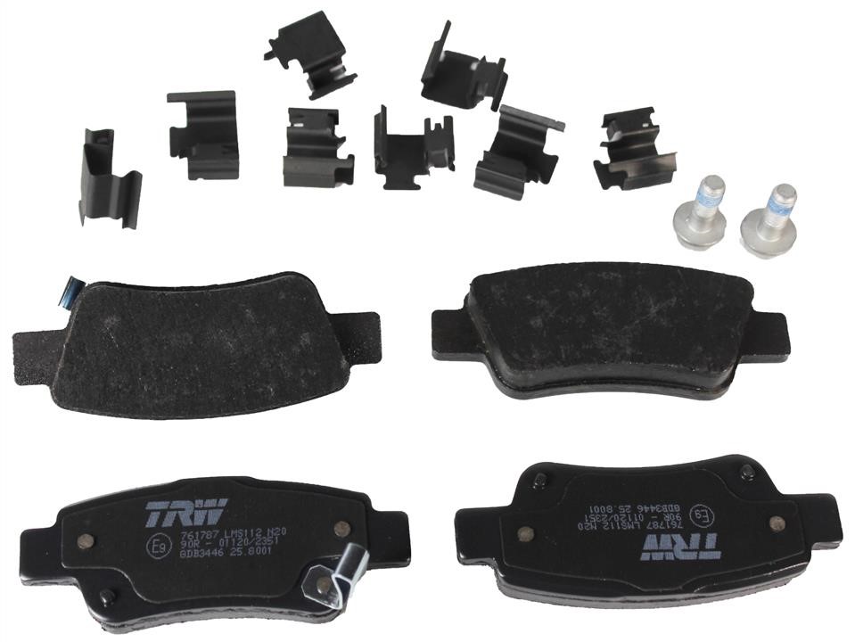 TRW GDB3446 TRW COTEC disc brake pads, set GDB3446