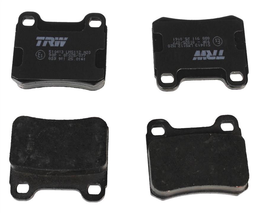 TRW GDB911 TRW COTEC disc brake pads, set GDB911