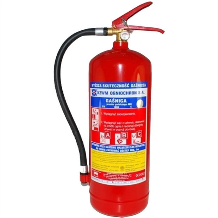 Ogniochron GP6-X ABC 6KG Powder fire extinguisher, 6 kg GP6XABC6KG