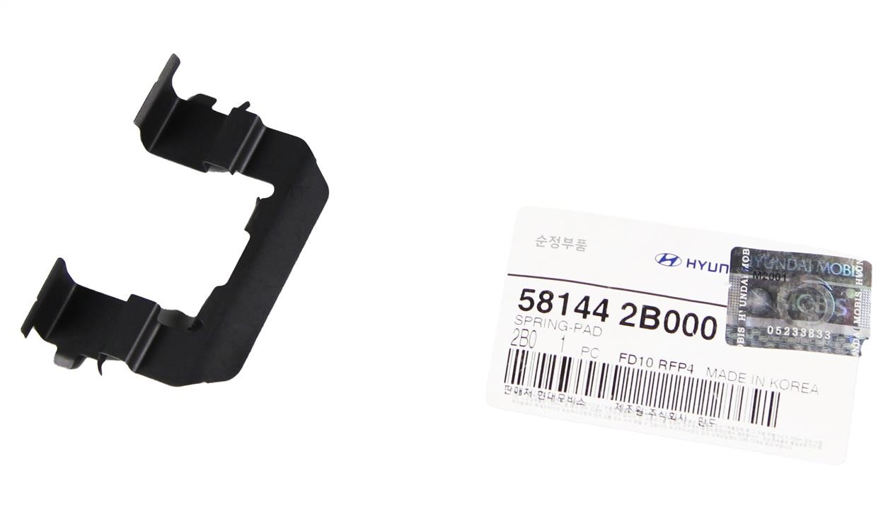 Spring brake pad Hyundai/Kia 58144-2B000