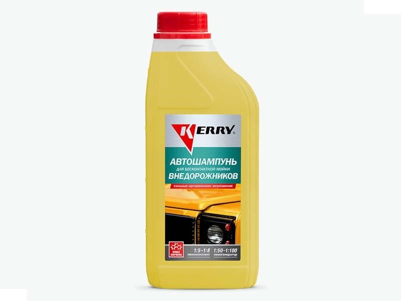 Kerry KR-307-12 Car shampoo for non-contact washing of off-road vehicles, 1000 ml KR30712