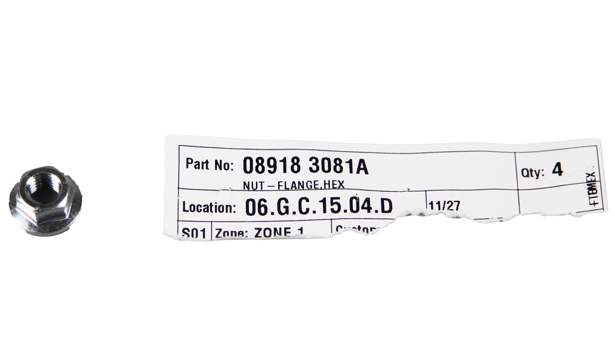 Buy Nissan 08918-3081A at a low price in United Arab Emirates!