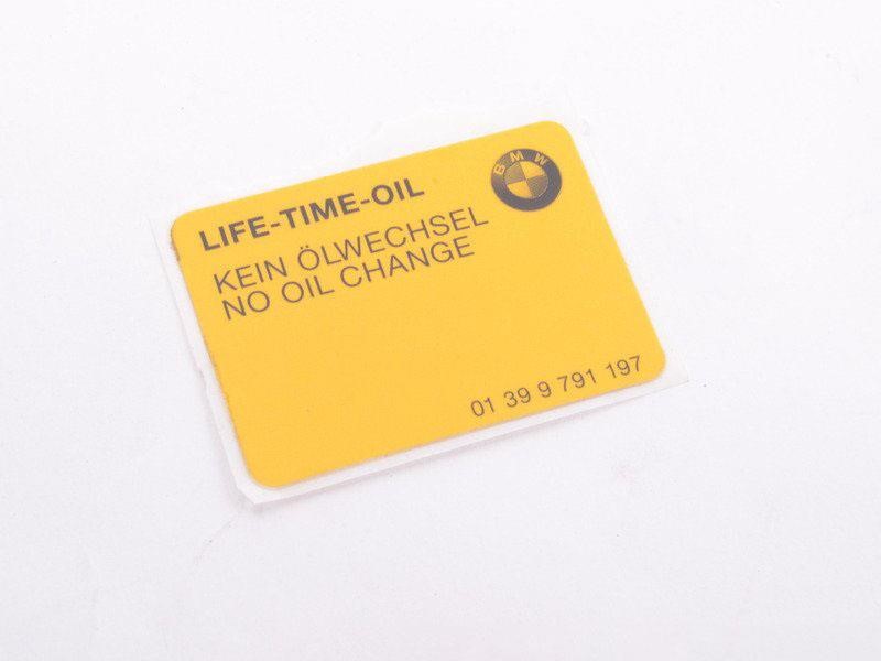 01399791197 BMW Label