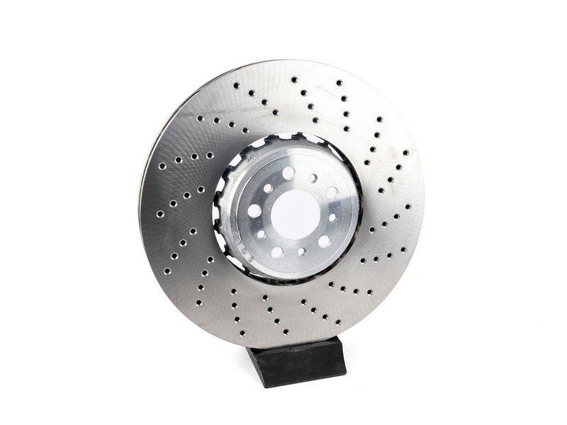 34117991102 BMW Ventilated brake disc with perforation