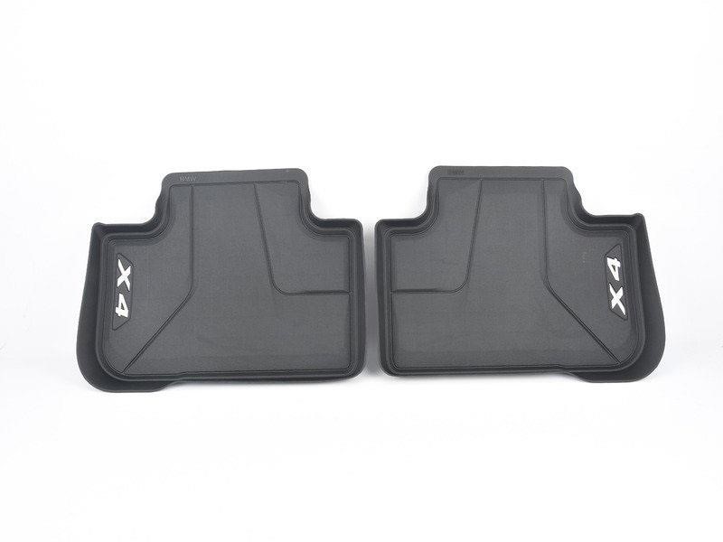51472451368 BMW Rubber mats, rear, 2 pcs.