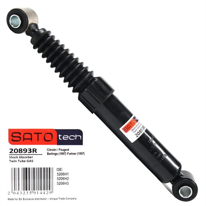 SATO tech 20893R Rear oil and gas suspension shock absorber 20893R