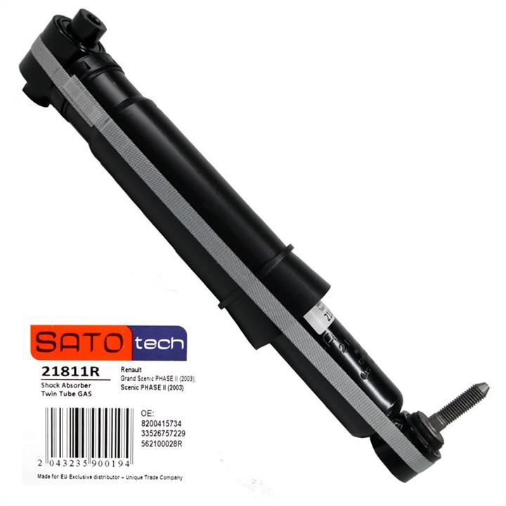 SATO tech 21811R Rear oil and gas suspension shock absorber 21811R