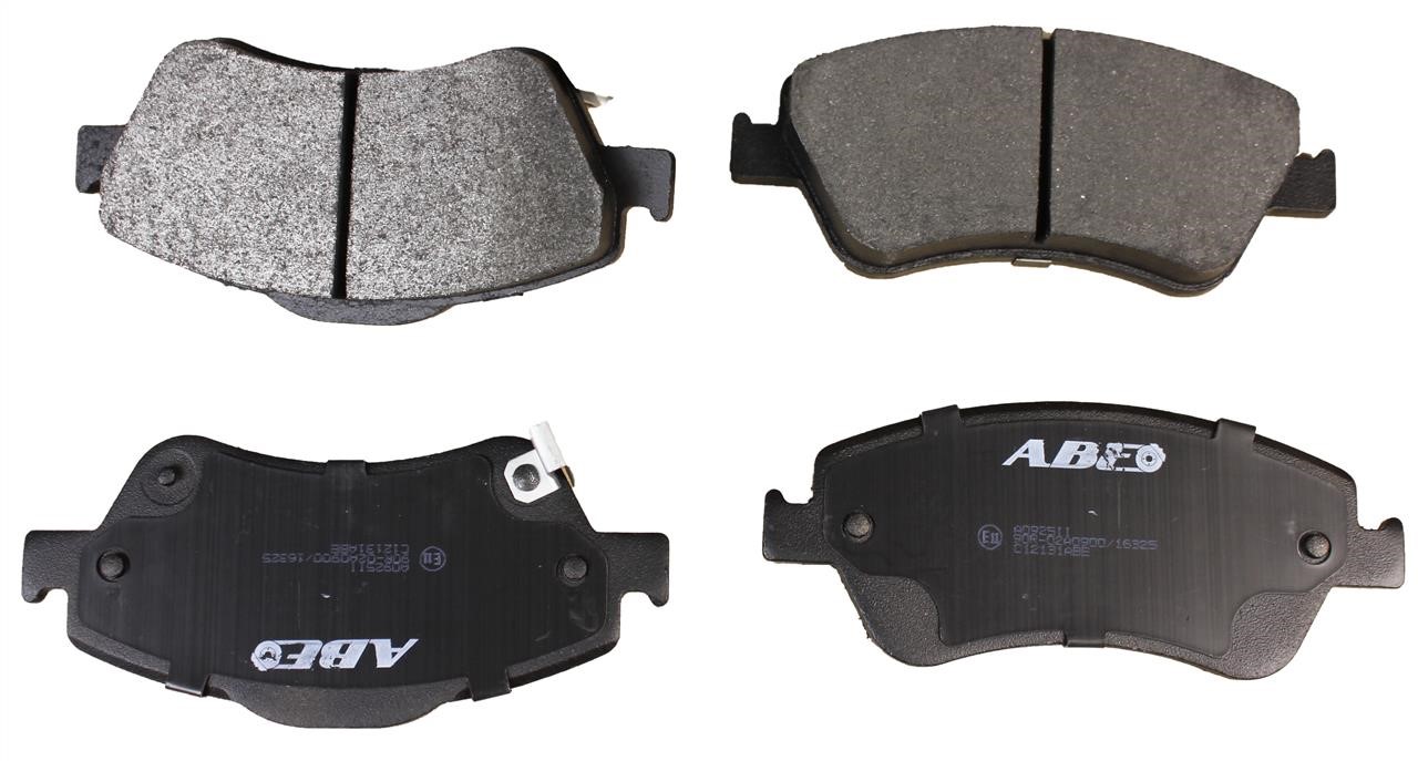 ABE C12131ABE Front disc brake pads, set C12131ABE