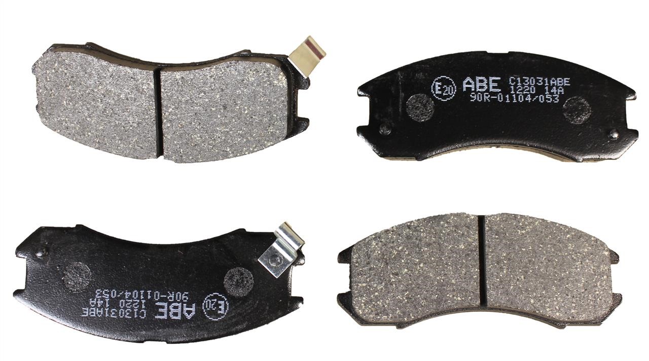 ABE C13031ABE Front disc brake pads, set C13031ABE
