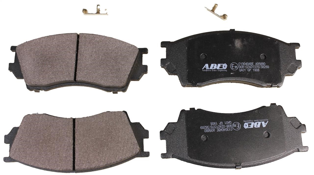 ABE C13040ABE Front disc brake pads, set C13040ABE