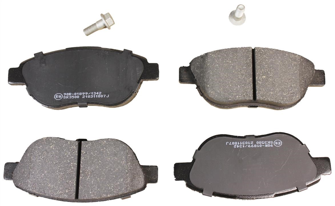 ABE C1C035ABE Front disc brake pads, set C1C035ABE