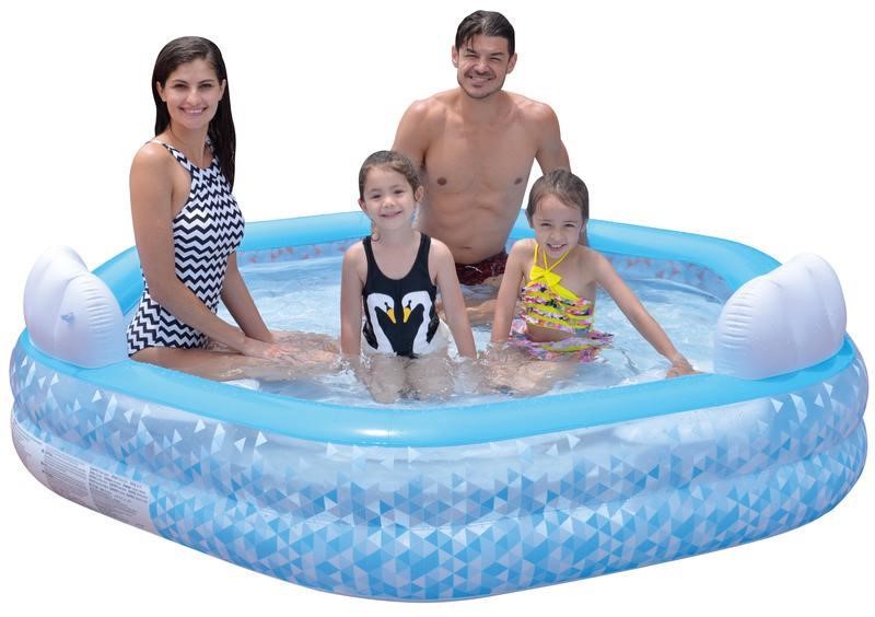 Jilong JL57161 Inflatable pool, 223 x 211 x 58 cm JL57161