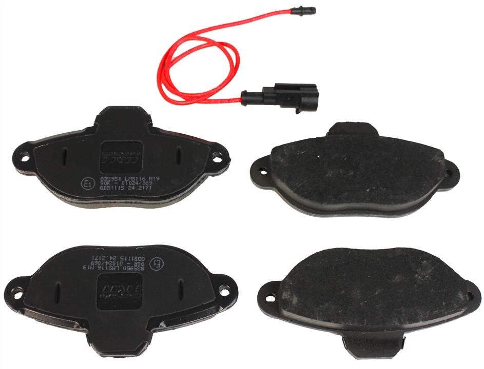 TRW GDB1115 TRW COTEC disc brake pads, set GDB1115
