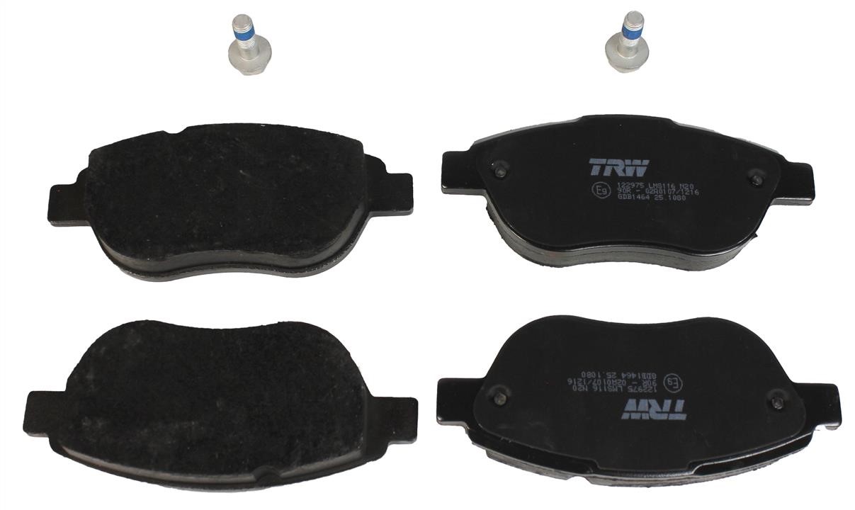 TRW GDB1464 TRW COTEC disc brake pads, set GDB1464