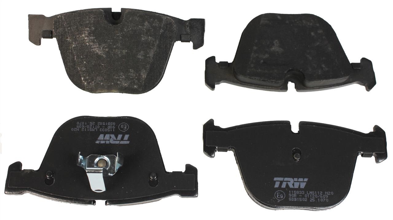 TRW GDB1502 TRW COTEC disc brake pads, set GDB1502