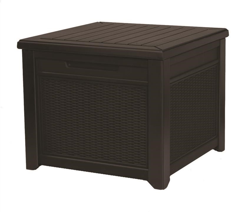 Keter 7290106924840 Chestnut table Cube Rattan, 208L, brown 7290106924840