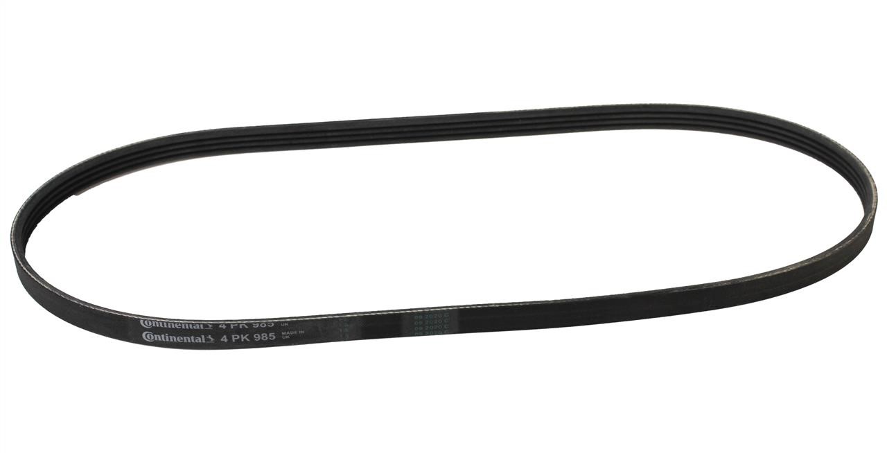 Contitech 4PK985 V-ribbed belt 4PK985 4PK985