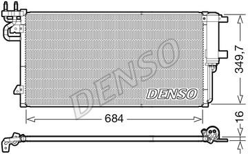 DENSO DCN10045 Cooler Module DCN10045