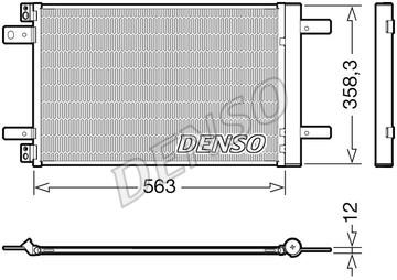 DENSO DCN21032 Cooler Module DCN21032