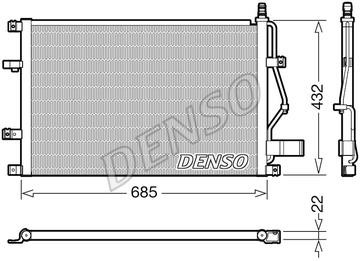 DENSO DCN33013 Cooler Module DCN33013