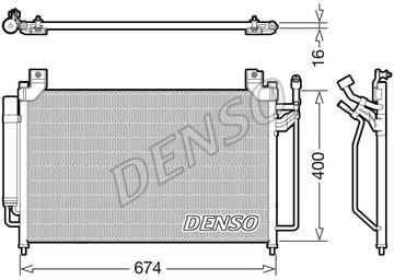 DENSO DCN44013 Cooler Module DCN44013