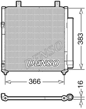 DENSO DCN45007 Cooler Module DCN45007