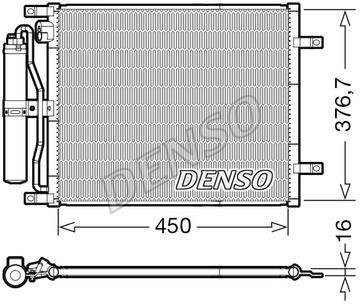 Aircon condenser Nissan Note: DCN46029 DENSO AC Condenser