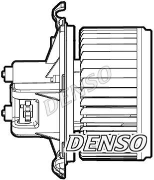 DENSO DEA09073 Fan assy - heater motor DEA09073