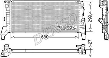 DENSO DRM05119 Radiator, engine cooling DRM05119