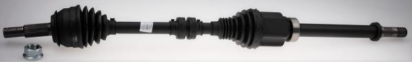 Driveshaft Renault Kadjar: 36549 GKN-Spidan Drive shaft