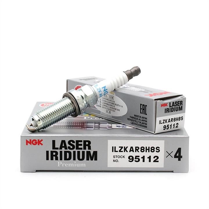 NGK 95112 Spark plug NGK Laser Iridium ILZKAR8H8S 95112